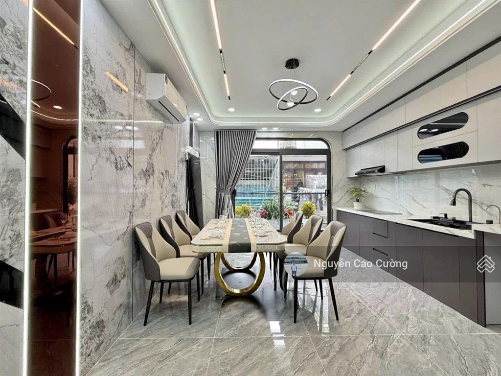 Nhà phố full nội thất đẹp 4x14m 1lững 3 lầu trương thị hoa, tân thới hiệp sát bên cấp 2 nguyễn hiền