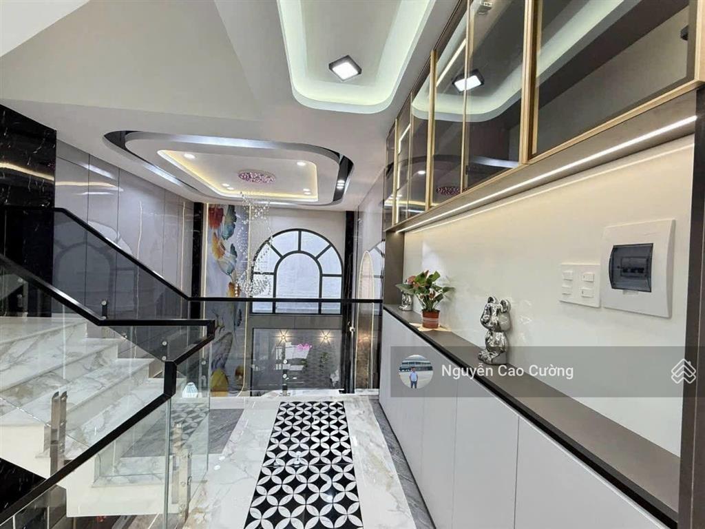 Nhà phố full nội thất đẹp 4x14m 1lững 3 lầu trương thị hoa, tân thới hiệp sát bên cấp 2 nguyễn hiền