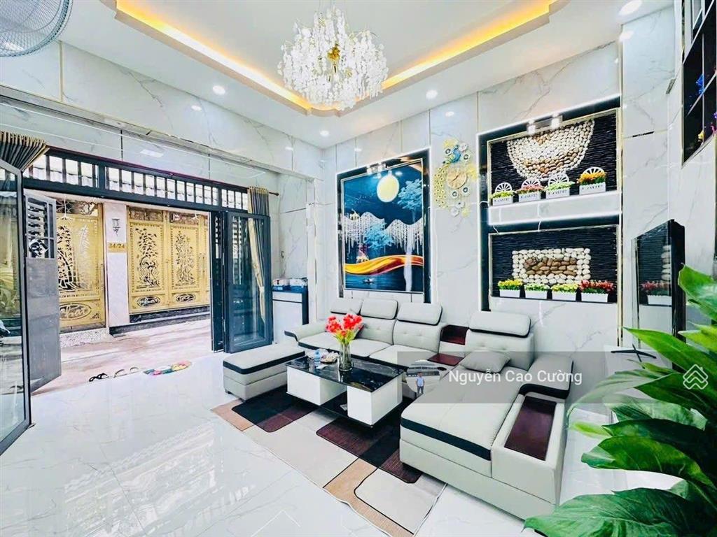 Bán nhà 4,2x11m 1 lầu hẻm 4m xe hơi tân thới hiệp 09 gần cấp 2 nguyễn hiền, siêu thị metro q12