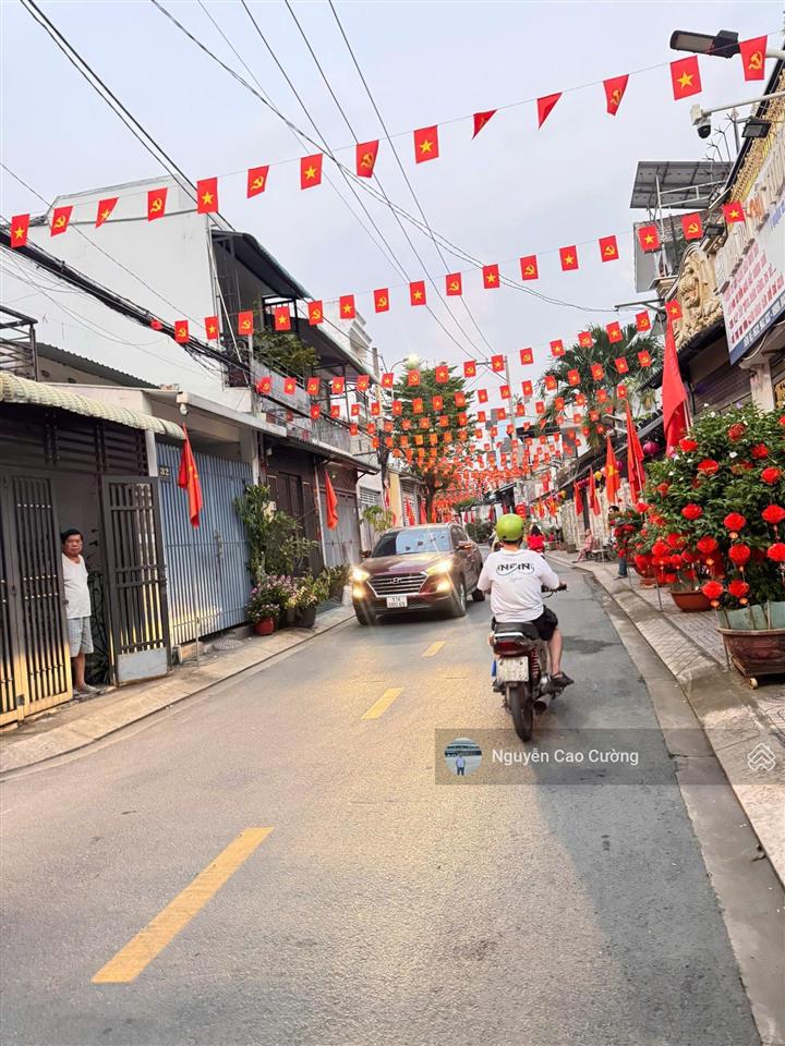 Bán nhà 4,2x11m 1 lầu hẻm 4m xe hơi tân thới hiệp 09 gần cấp 2 nguyễn hiền, siêu thị metro q12