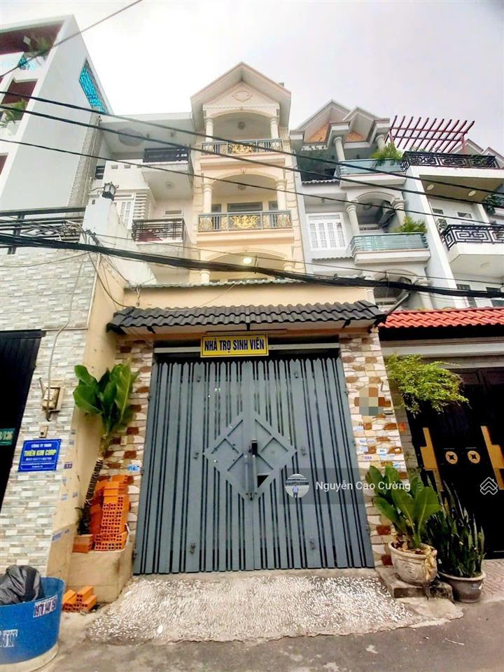 Căn hộ dịch vụ 4x20m đúc 4 tầng, dòng tiền 20tr/ tháng, mặt tiền đường 7m thông huỳnh thị hai