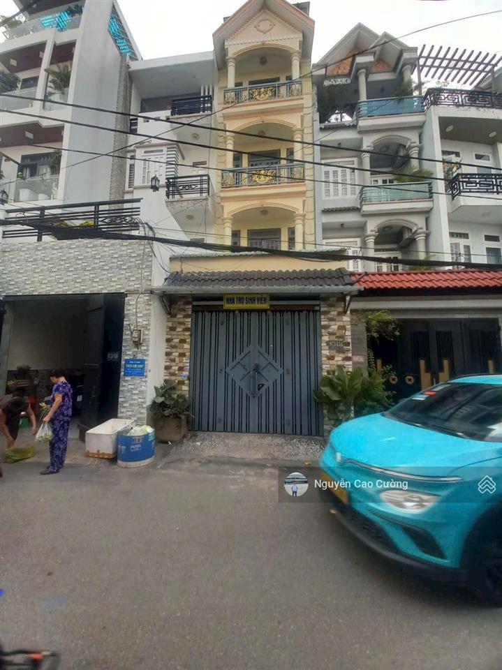 Căn hộ dịch vụ 4x20m đúc 4 tầng, dòng tiền 20tr/ tháng, mặt tiền đường 7m thông huỳnh thị hai