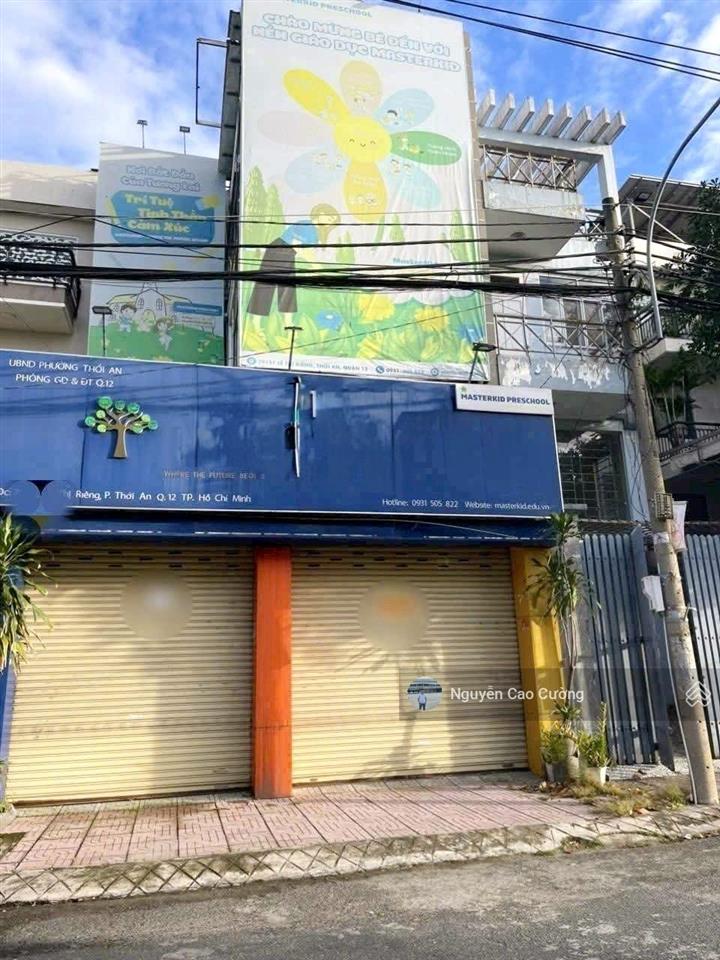 Cho thuê nhà + văn phòng công ty 7x20m kdc víp đồng gia đường 12m lê thị riêng , thới an, q12