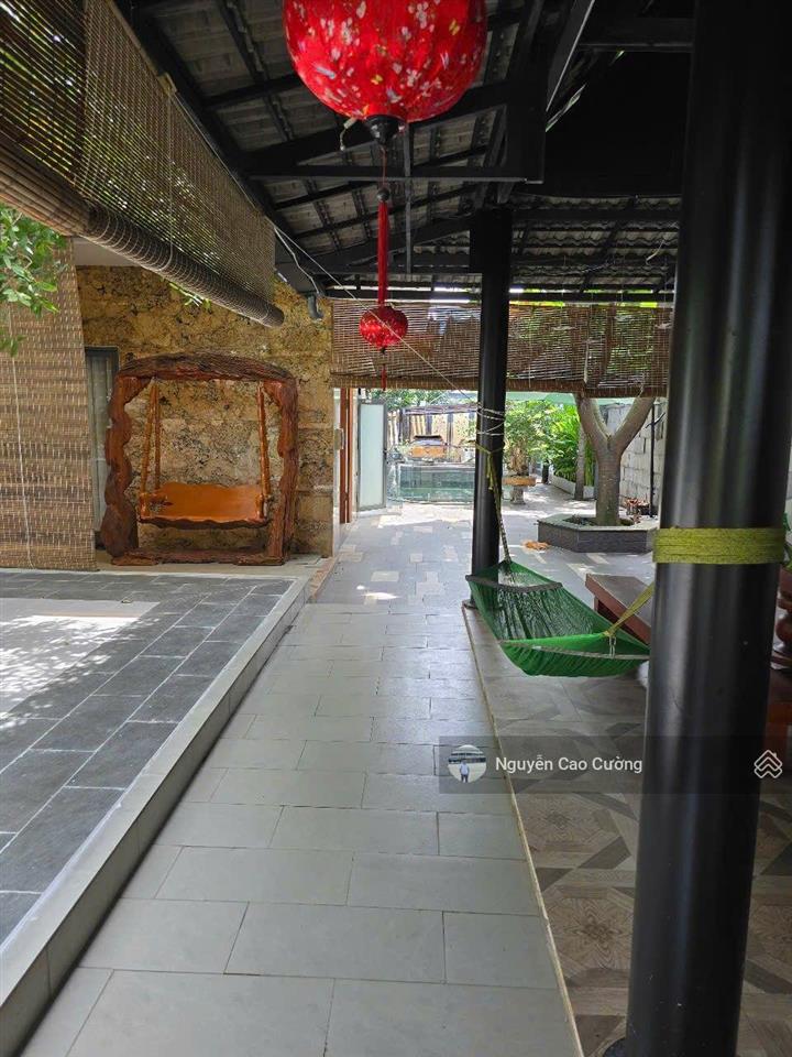 Biệt thự villa vườn 951m2, hồ bơi tràn bờ, 2 mặt tiền trước sau, 1/lê thị riêng, thới an, q12