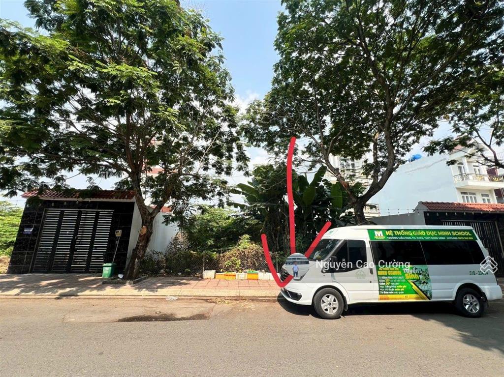 Còn 01 lô đất mặt tiền trục chính hà đô 5x23m , lê thị riêng, thới an, q12