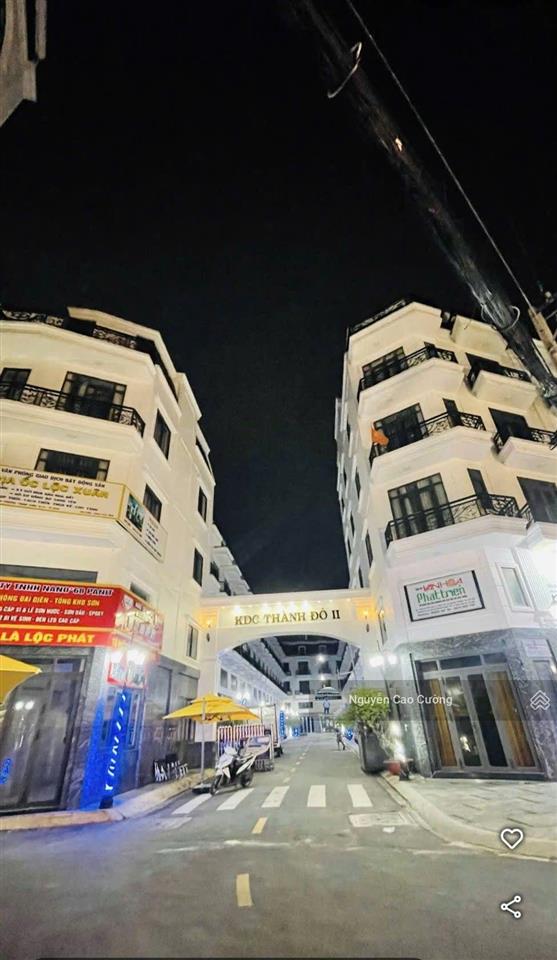 Nhà phố khu compound thành đô 2, tô ngọc vân cách gò vấp chỉ 500m, phường thạnh xuân, quận 12