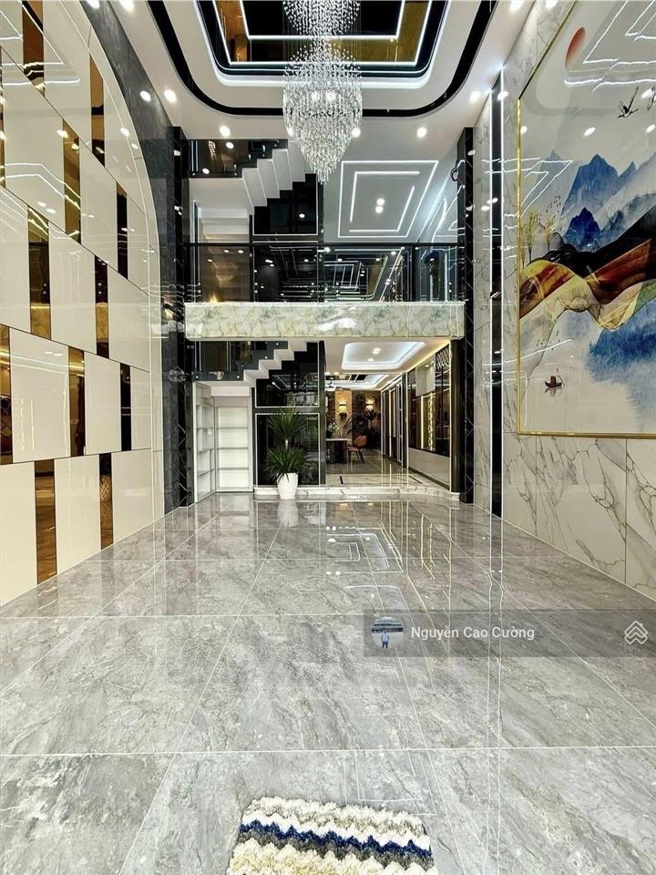 Siêu phẩm nhà mặt tiền thang máy 5x17m 1lững 3 lầu đường 8m thông thạnh lộc 37 gần ủy ban phường