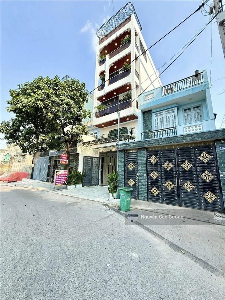 Siêu phẩm nhà mặt tiền thang máy 5x17m 1lững 3 lầu đường 8m thông thạnh lộc 37 gần ủy ban phường