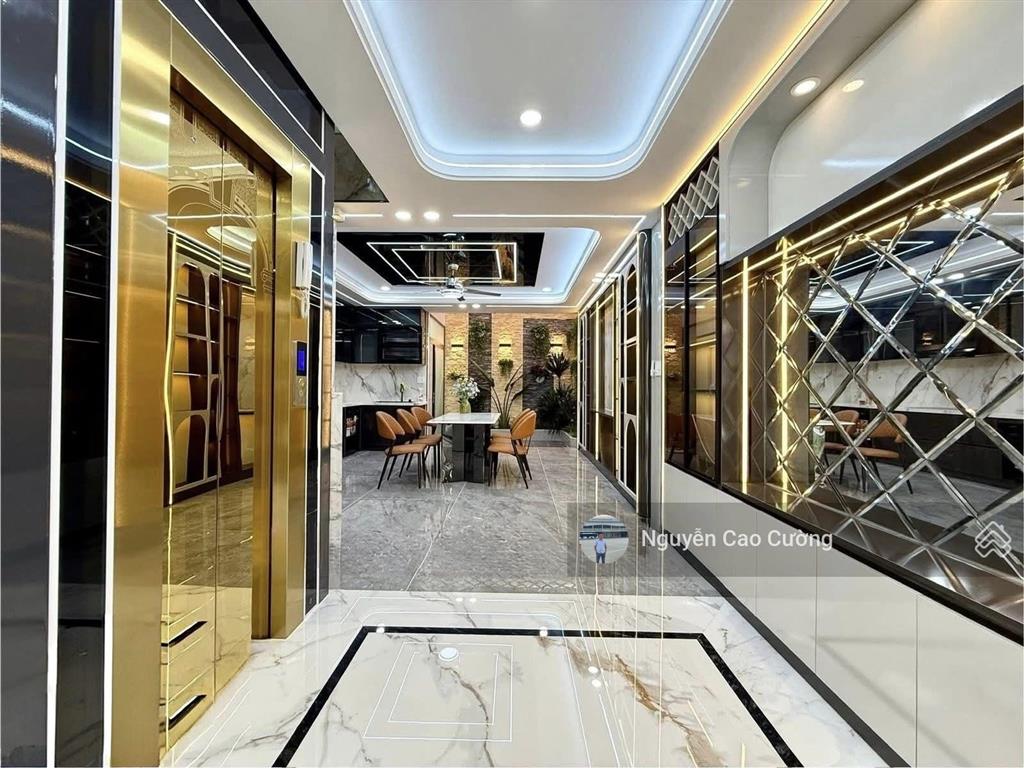 Siêu phẩm nhà mặt tiền thang máy 5x17m 1lững 3 lầu đường 8m thông thạnh lộc 37 gần ủy ban phường