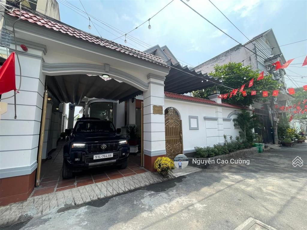 Biệt thự 12x21m 1lầu đường 7m thạnh lộc 37, vị trí trung tâm ngay ủy ban phường, cấp 3 thạnh lộc