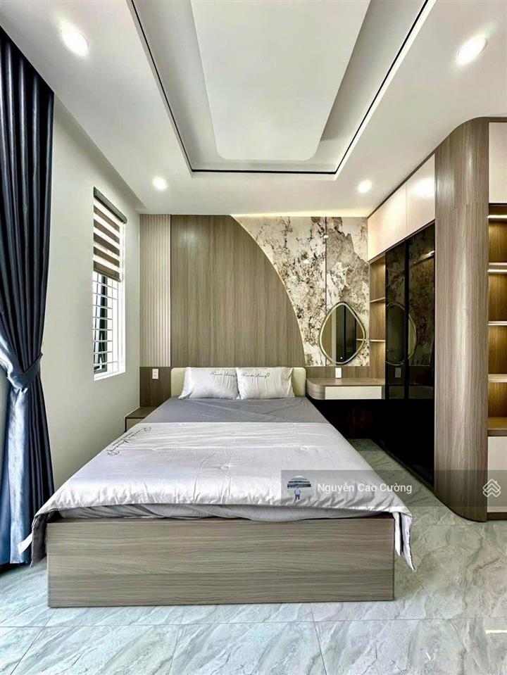 Bán nhà mặt tiền 4x16m thạnh lộc 39 1lững 3 lầu đường 7m, bảo hành 36 tháng