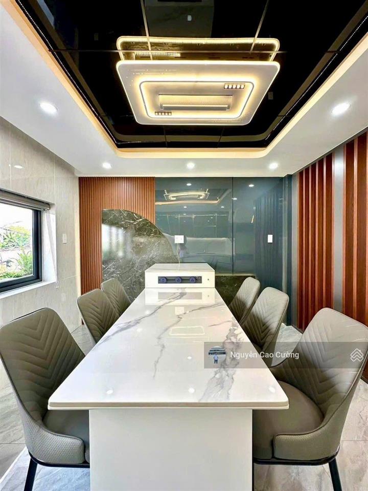Bán nhà mặt tiền 4x16m thạnh lộc 39 1lững 3 lầu đường 7m, bảo hành 36 tháng