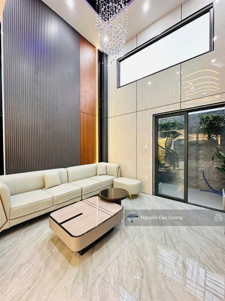 Bán nhà mặt tiền 4x16m thạnh lộc 39 1lững 3 lầu đường 7m, bảo hành 36 tháng