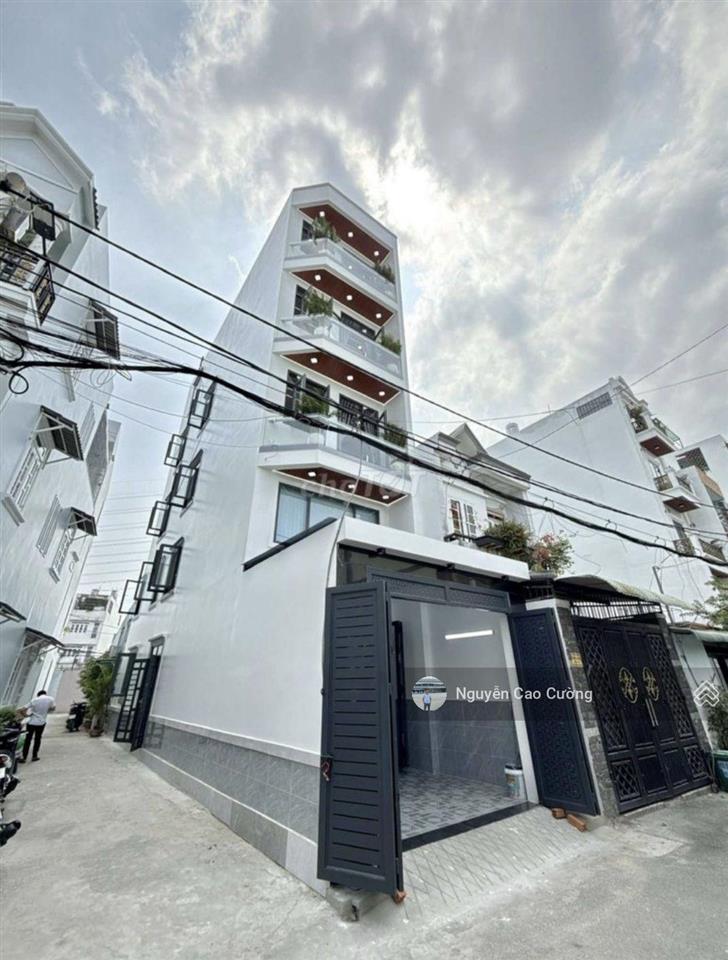 Nhà phố 4x16m góc 2 mặt tiền hẻm 6m thông ô chờ thang máy, 1lững 3 lầu trần thị năm, tân chánh hiệp