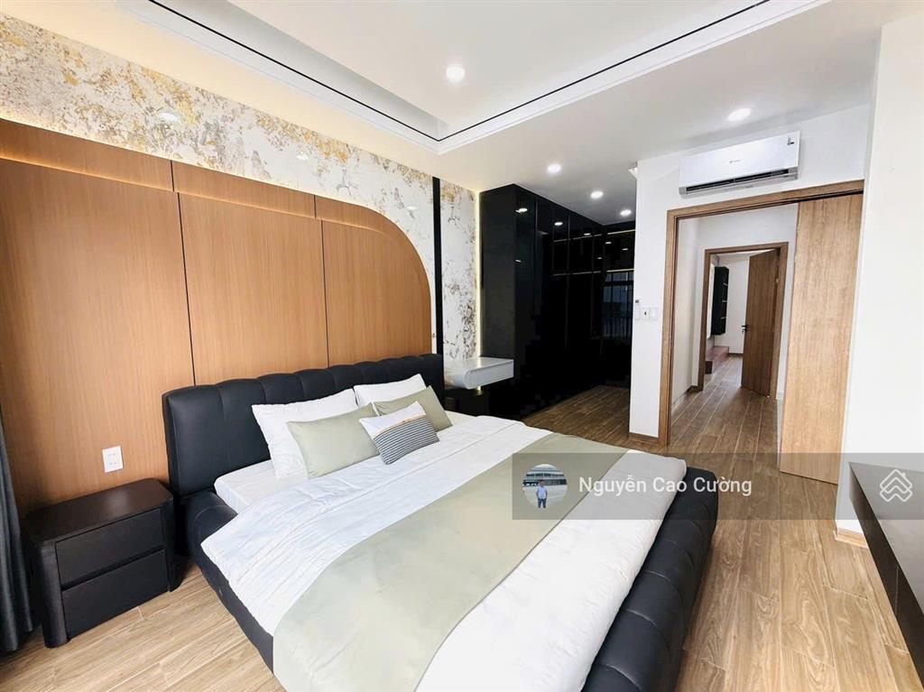 Nhà phố thiết kế đẹp luxury 5x15m 1lững 3 lầu thạnh lộc 37 gần uỷ ban phường, cấp 3 thạnh lộc