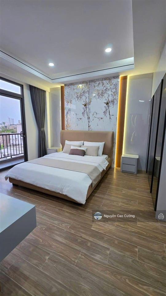 Nhà phố thiết kế đẹp luxury 5x15m 1lững 3 lầu thạnh lộc 37 gần uỷ ban phường, cấp 3 thạnh lộc