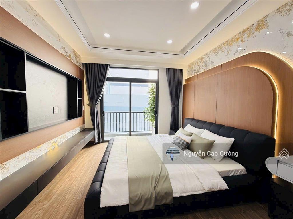 Nhà phố thiết kế đẹp luxury 5x15m 1lững 3 lầu thạnh lộc 37 gần uỷ ban phường, cấp 3 thạnh lộc