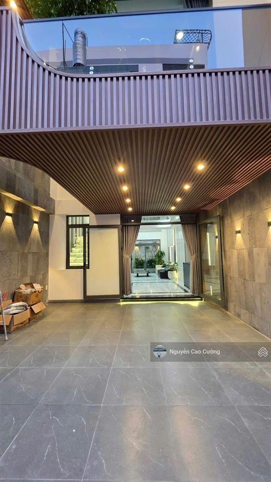 Nhà phố thiết kế đẹp luxury 5x15m 1lững 3 lầu thạnh lộc 37 gần uỷ ban phường, cấp 3 thạnh lộc