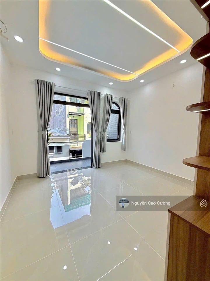 Bán nhà 4x18m đúc 1 trệt 3 lầu hẻm 5m, 2/ nguyễn thị đặng gần tiểu học lê văn thọ, giáp gò vấp