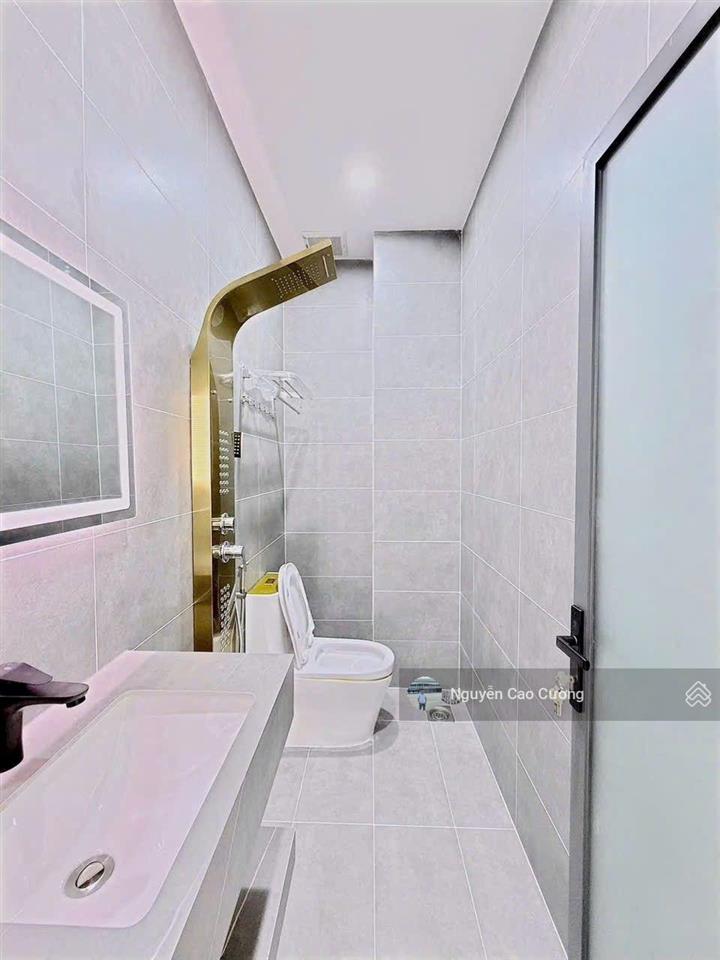 Bán nhà 4x18m đúc 1 trệt 3 lầu hẻm 5m, 2/ nguyễn thị đặng gần tiểu học lê văn thọ, giáp gò vấp