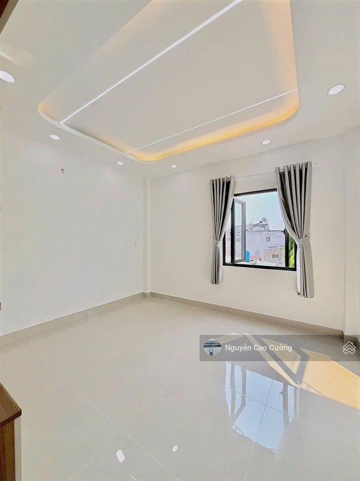 Bán nhà 4x18m đúc 1 trệt 3 lầu hẻm 5m, 2/ nguyễn thị đặng gần tiểu học lê văn thọ, giáp gò vấp