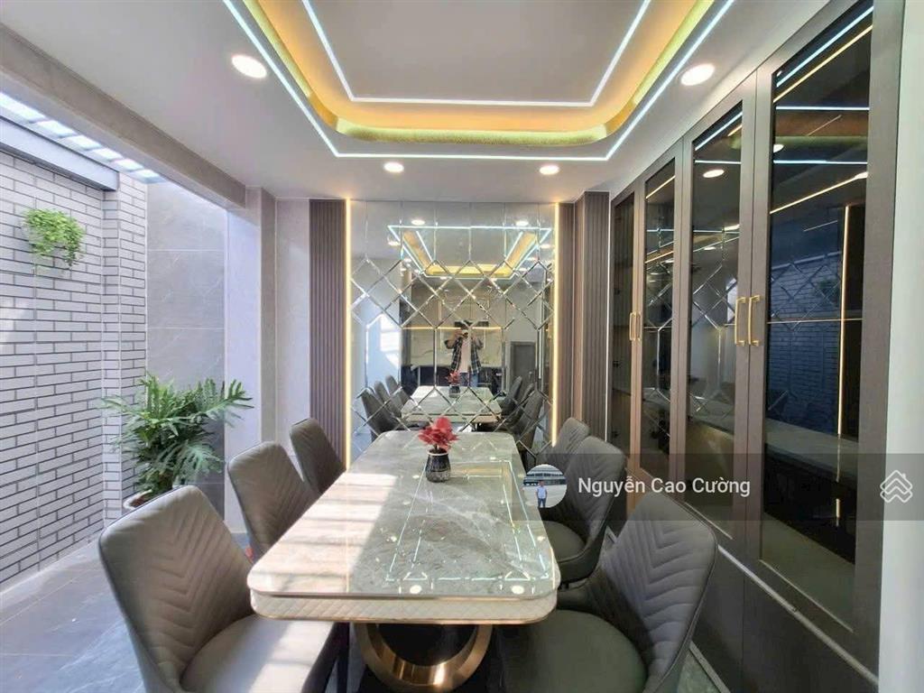 Bán nhà xây mới 5.5x10m 1 lửng 3 lầu, đường thạnh lộc 15 ngay ngã tư ga giáp gò vấp
