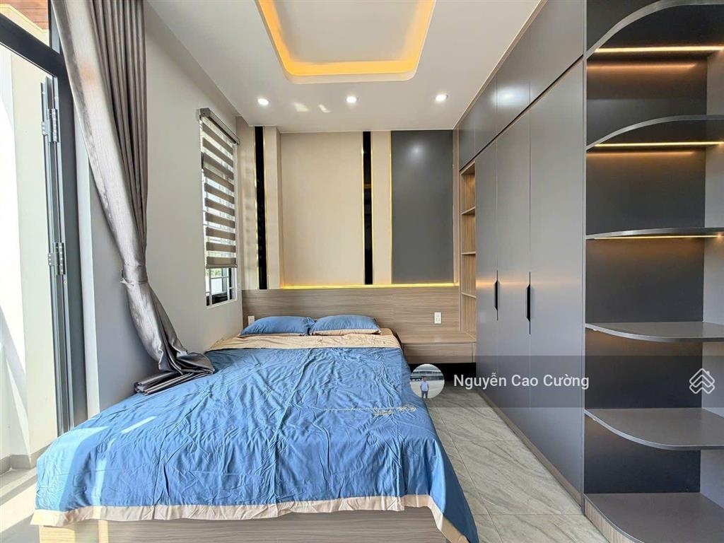 Bán nhà mặt tiền view sông vàm thuật 4x25m đúc 3 lầu hẻm 6m thông hà huy giáp