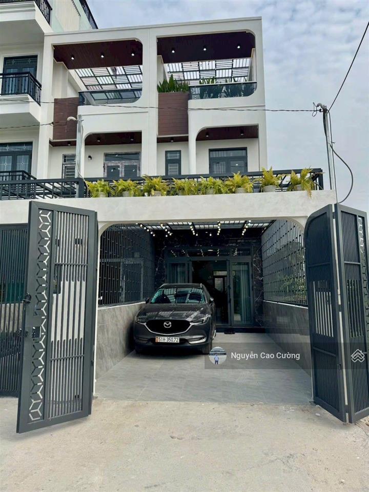 Bán nhà mặt tiền view sông vàm thuật 4x25m đúc 3 lầu hẻm 6m thông hà huy giáp