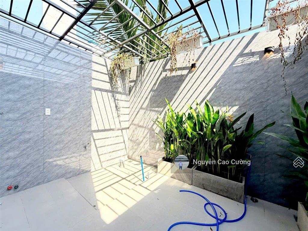 Bán nhà mặt tiền view sông vàm thuật 4x25m đúc 3 lầu hẻm 6m thông hà huy giáp
