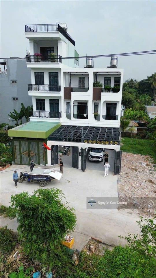 Bán nhà mặt tiền view sông vàm thuật 4x25m đúc 3 lầu hẻm 6m thông hà huy giáp
