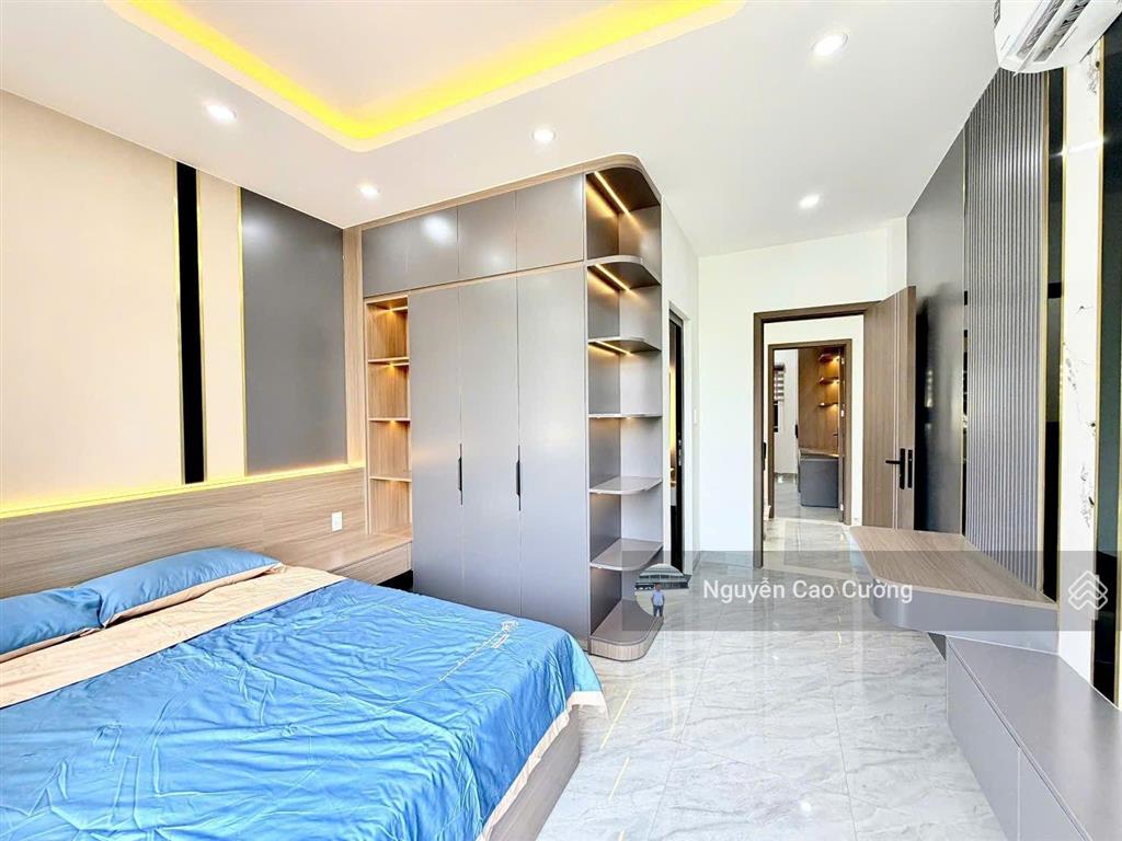 Bán nhà mặt tiền view sông vàm thuật 4x25m đúc 3 lầu hẻm 6m thông hà huy giáp