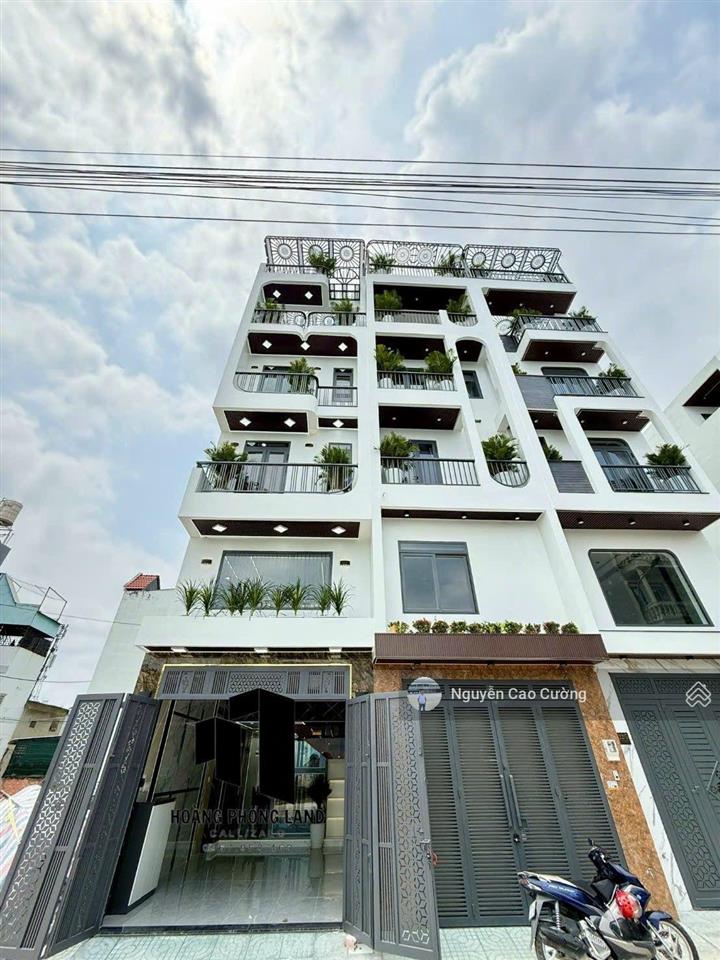 Nhà phố thang máy 4x16m đúc 1 lửng 3 lầu đường 14m điện nước âm khu đồng bộ thới an 16, p. thới an