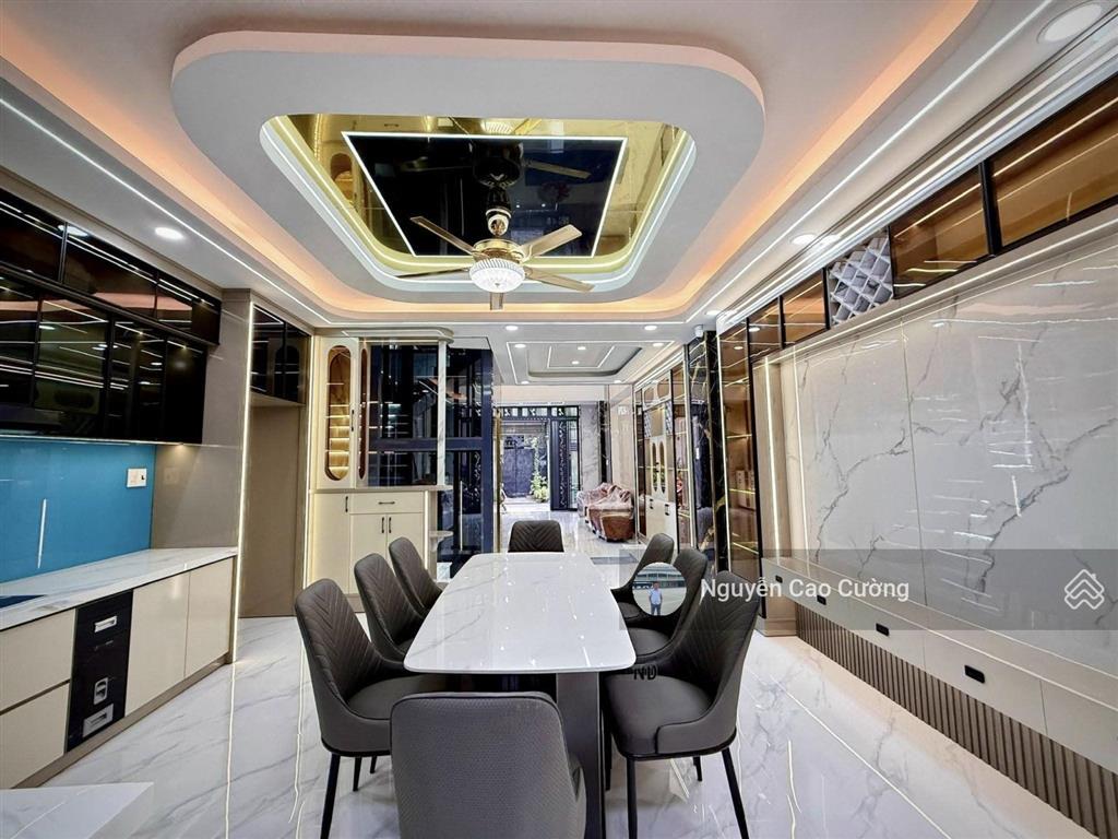 Siêu phẩm thang máy 5x15m 1lững 3 lầu đường 6m thới an 20 giáp gò vấp