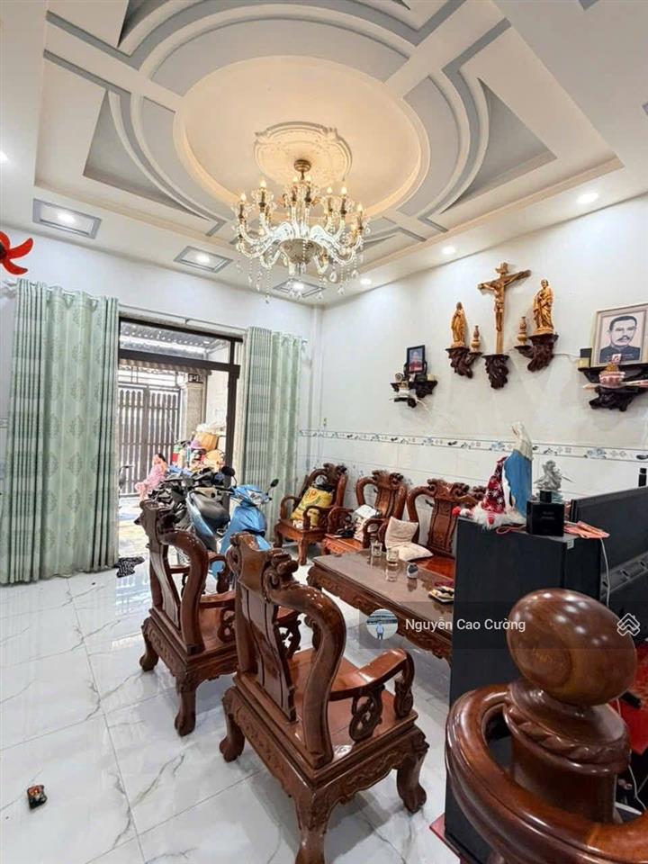 Bán nhà mặt tiền trần thi hè 4x27m, 1trệt 2 lầu, tiện vừa ở vừa làm văn phòng công ty