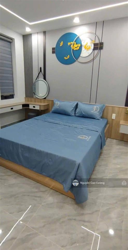 Nhà mặt tiền 4x13m 1lững 3 lầu thạnh lộc 31 đường 12m kinh doanh mở văn phòng công ty gần ngã tư ga