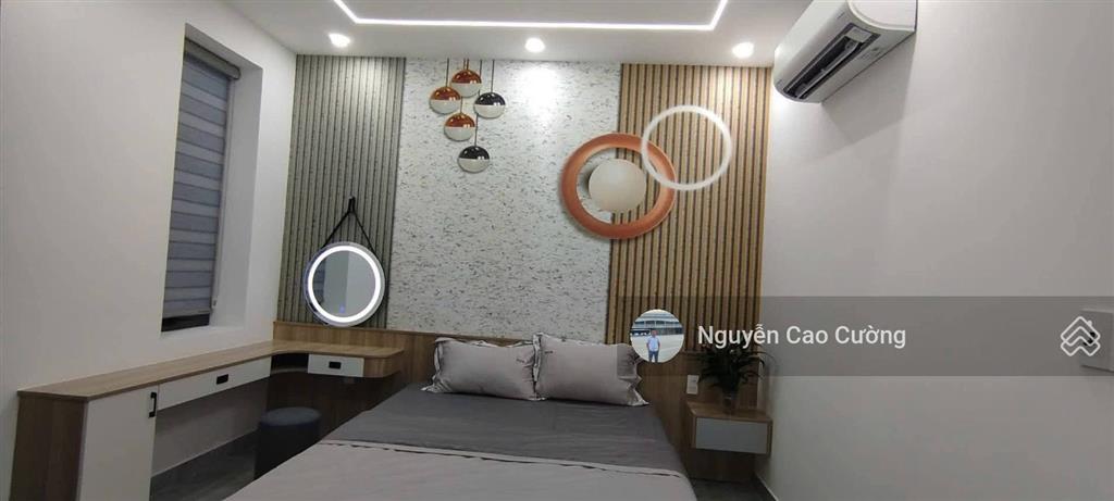 Nhà mặt tiền 4x13m 1lững 3 lầu thạnh lộc 31 đường 12m kinh doanh mở văn phòng công ty gần ngã tư ga