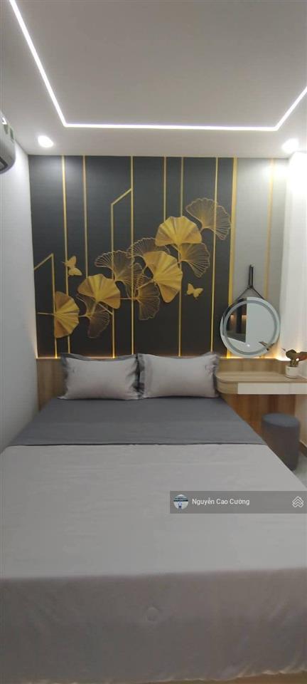 Nhà mặt tiền 4x13m 1lững 3 lầu thạnh lộc 31 đường 12m kinh doanh mở văn phòng công ty gần ngã tư ga