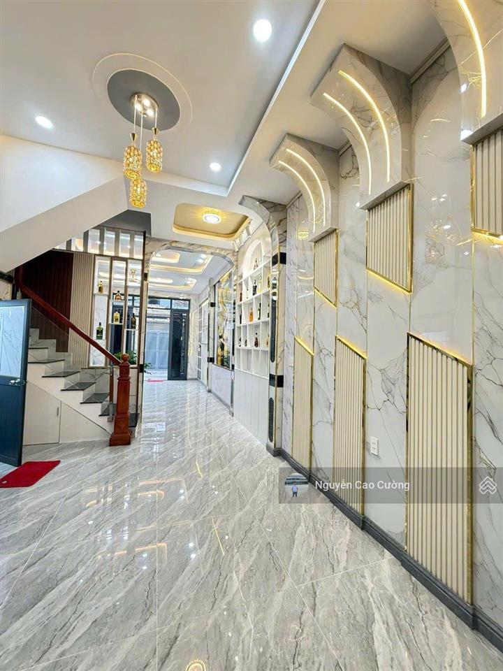 Nhà phố 5x15m đúc 1trệt 2 lầu sân thượng hẻm 5m thông lâm thị hố gần chợ, gần hiệp thành city