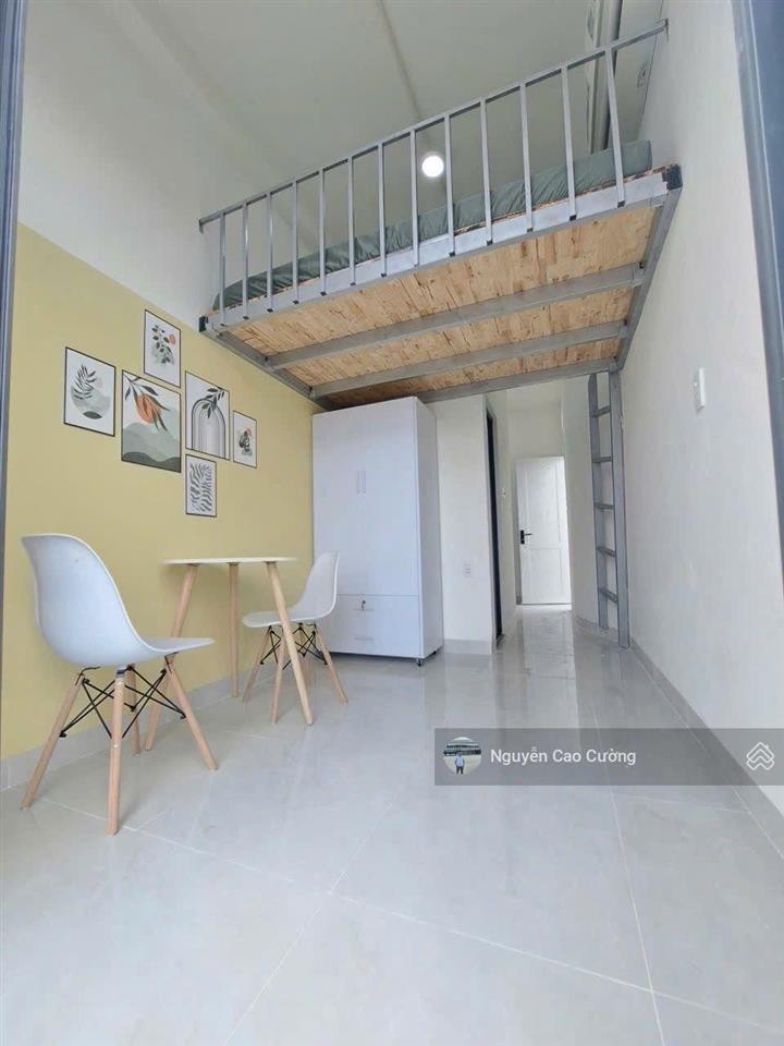 Bán căn hộ dịch vụ thang máy 5x20m 1hầm 4 lầu 12phòng có thang máy đường 8m trần thị hè, hiệp thành