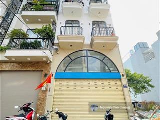 Bán căn hộ dịch vụ thang máy 5x20m 1hầm 4 lầu 12phòng có thang máy đường 8m trần thị hè, hiệp thành