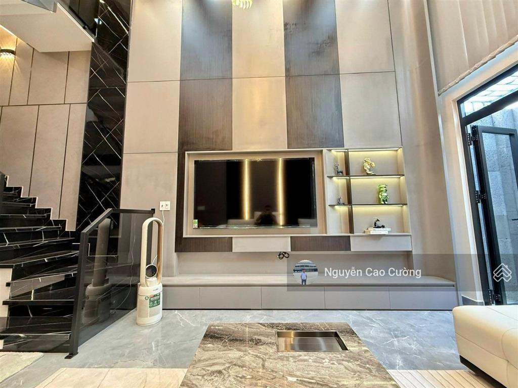 Nhà phố luxury mới đẹp 4x15m 1lững 3 lầu trần thị cờ , thới an