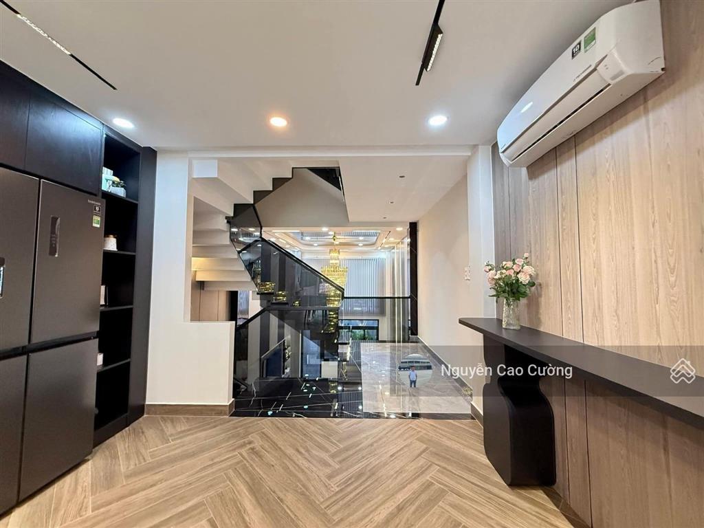 Nhà phố luxury mới đẹp 4x15m 1lững 3 lầu trần thị cờ , thới an