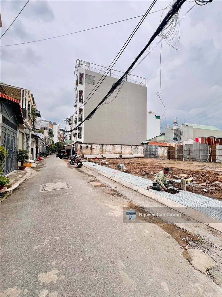 Đất khu phân lô 2 mặt tiền 4x16m trần thị năm, tân chánh hiệp, q12