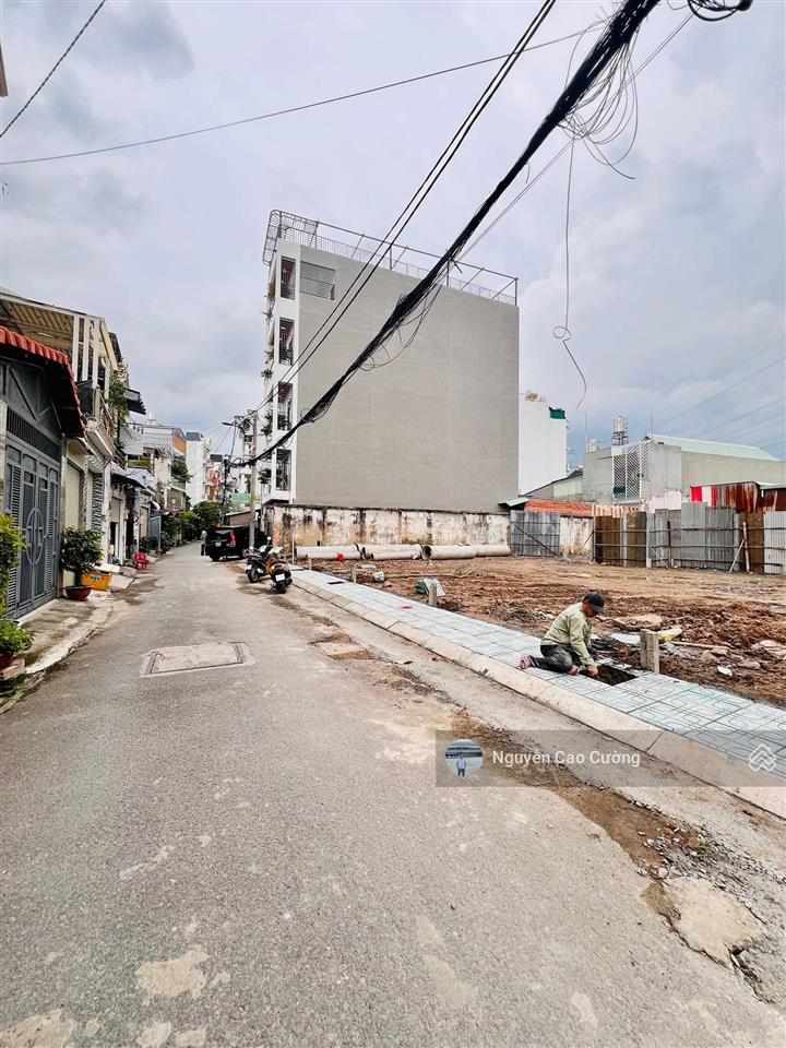 Đất khu phân lô 2 mặt tiền 4x16m trần thị năm, tân chánh hiệp, q12
