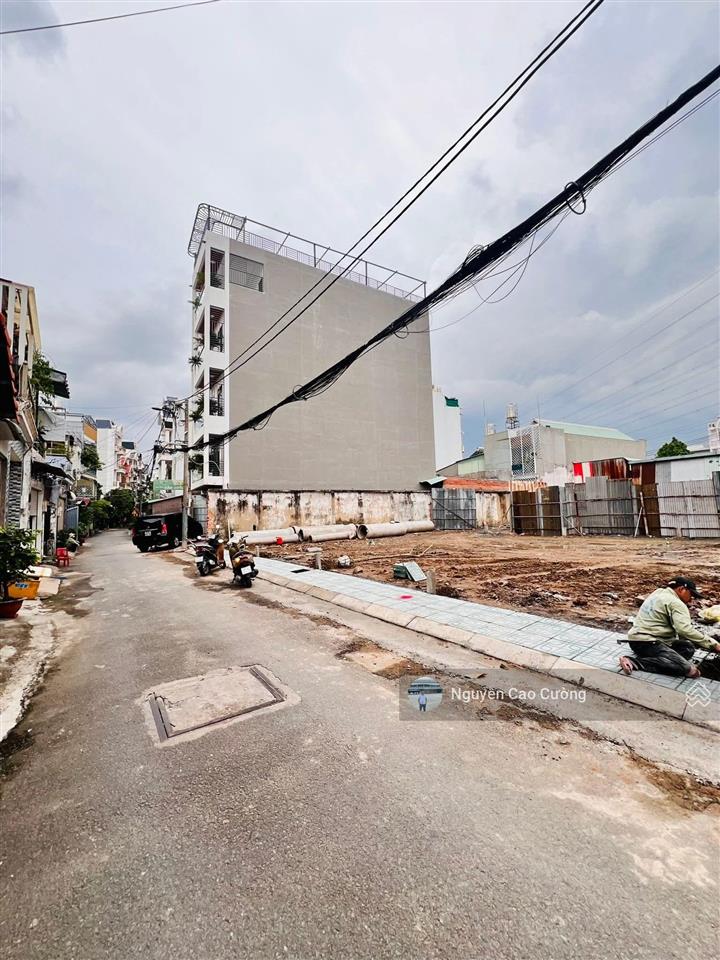 Đất khu phân lô 2 mặt tiền 4x16m trần thị năm, tân chánh hiệp, q12