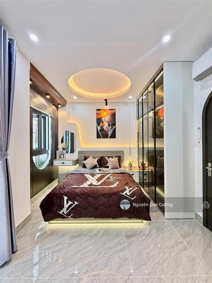 Siêu phẩm thang máy 1lững 3 lầu ngang 5m đường dương thị mười gần bệnh viện q12