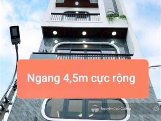 Giảm sốc 500tr, nhà ngang 4.5m 1lửng 3 lầu hẻm 6m 1/ nguyễn ảnh thủ gần chợ, gần khu dự án pigroup