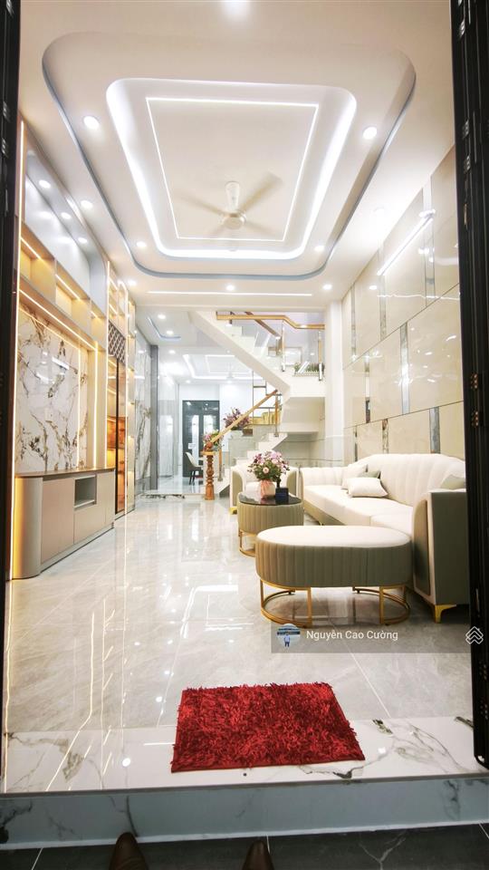 Nhà phố mới đúc 4 lầu, 4x16m vị trí vip gần 3 trường học cấp 1.2.3, 1/ hiệp thành 31, q12
