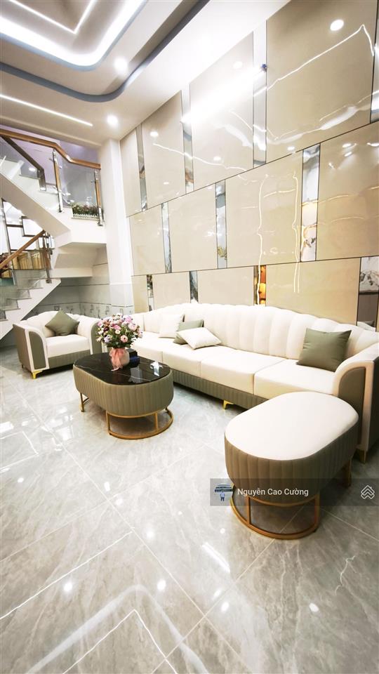 Nhà phố mới đúc 4 lầu, 4x16m vị trí vip gần 3 trường học cấp 1.2.3, 1/ hiệp thành 31, q12