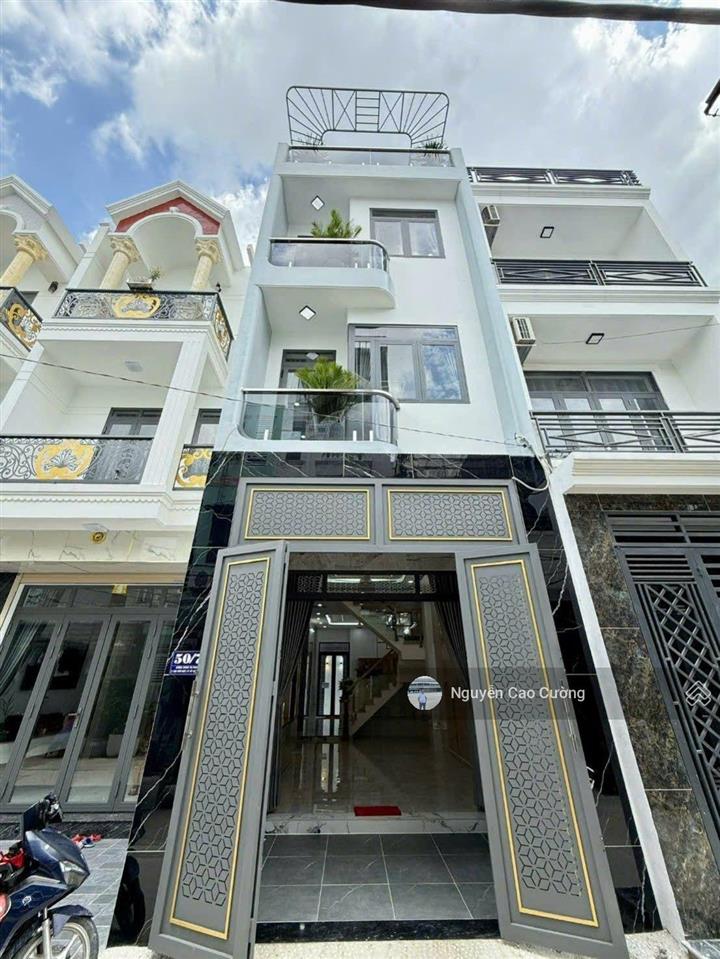 Nhà phố mới đúc 4 lầu, 4x16m vị trí vip gần 3 trường học cấp 1.2.3, 1/ hiệp thành 31, q12